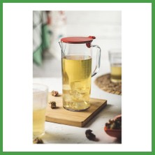 Soi Home Akrilik Ölçekli 1 Lt Sürahi & Ölçü Kabı (Buzdolabı Kapak Rafına Sığar) Soı