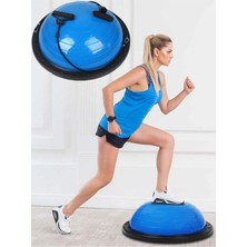 Hype Store Bosu Ball Bosu Denge Topu Pilates Denge Aleti Balance Ball Mavi, BFFF125478