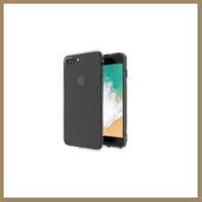 Bezos iPhone 8 Plus Uyumlu Kılıf Deluxe 2mm Şeffaf Silikon 22