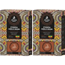 Tr Etiyopya Single Origin Kahve 2X250 Gr. (Öğütülmüş Espresso)