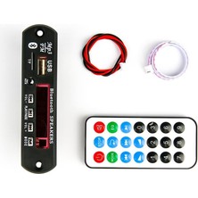 Tr Bluetooth Mp3 Çözücü Modülü (Sd Kart, USB 2.0, Fm Radyo, Kumanda)