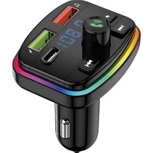 Tr Fm Transmitter Modulator Araç Fast Quıck Charge Hızlı Şarj Flash Bellek Micro Sd Mp3 Player 1