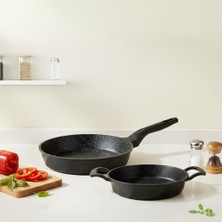 Tr Valencia 2 Parça Döküm 26 cm Tava 20 cm Sahan Seti