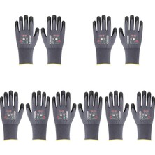 Tr Ultra Grip 5 Çift Nitril Kaplı Eldiven 9/l Kaymaz Sanayi Tipi Iş Eldiveni Usta Güvenlik Koru