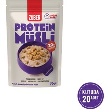Tr Züber Sade Kurabiyeli Protein Müsli 70G x 20 Adet