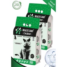 Tr Kokusuz Kalın Taneli Bentonit Kedi Kumu, 10 Lt x 2 Adet