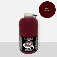 Tr Hybrid Multisurface Akrilik Boya, 2 Lt, H055 Bordo