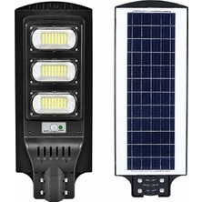 Tr Solar LED Sokak Armatürü 150W Güneş Panelli Kumandalı Dış Mekan Bahçe Aydınlatma Lambas�
