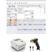 Tr Pazartimi Barkod Satış Sistemi &amp; Market Programı &amp; Barkod Yazıcı &amp; Kablolu Barko