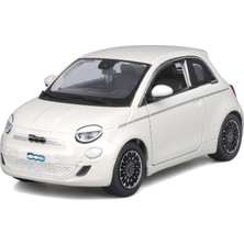 Tr Fiat 500 E - Gerçekçi Araba Modeli, 1:24 Ölçekli, Çoğaltma Diecast ile Kapılar Açılır,
