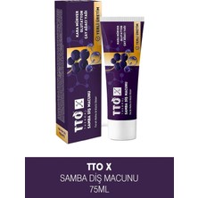 Tr x Kara Mürverli Diş Macunu, 75 Ml, Ferah Nefes, Doğal Bakım, Sls ve Florür Içermez