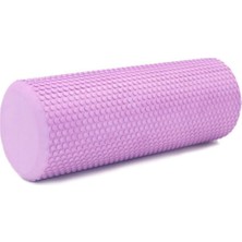 Tr Foam Roller Masaj Köpüğü Köpük Rulo Yuvarlama Köpüğü 60 cm Mor