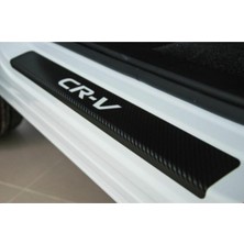 Tr Cr V Carbon Fiber Kapı Eşiği Yazısı Sticker Boya Koruma, L156