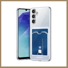 Bezos Samsung Galaxy A57 5g Uyumlu Kart Şeffaf Silikon - Şeffaf 22