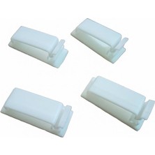 Tr MT2793 Yapışkanlı Kablo Düzenleyici Klips 4lü Set