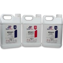 Tr Ultra Şeffaf Epoksi Reçine 15 kg Hobi Sanat Tepsi Magnet Ahşap