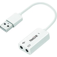 Tr NL-106 7.1 USB Ses Kartı 3.5mm Mikrofon Kulaklık Harici Dönüştürücü