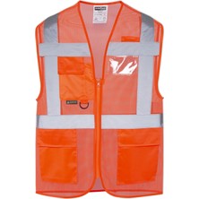 Tr Olympus Hıgh Vıs Warnıng Vest Kırmızı 4xl-1
