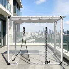 Tr Fermuarlı Su Geçirmez Dış Mekan Şeffaf Perde, Su Geçirmez Pergola Kapakları