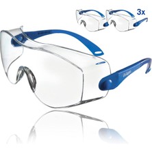 Tr Dräger X-Pect 8120 Emniyet Gözlüğü | Gözlük Takıcılar Için Ayarlanabilir Gözlük | In