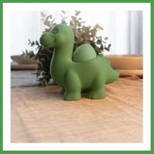 Soi Home 3D Baskı Dinozor Yumurtalık - Sevimli Eggosaurus Yumurta Tutucu-Yeşil Soı