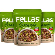 Tr Granola Antep Fıstığı ve Kakao 200 gr 3lü Paket