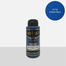 Tr Premium Akrilik Boya, 120ML, 0158 Kobalt Mavi