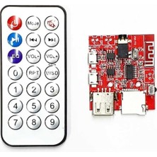 Tr Bluetooth Mp3 Modülü, Sd Kart Girişi, USB 2.0, Uzaktan Kumanda