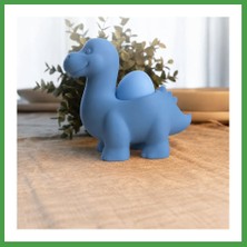 Soi Home 3D Baskı Dinozor Yumurtalık - Sevimli Eggosaurus Yumurta Tutucu-Mavi Soı