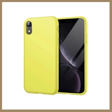 Bezos iPhone Xr Uyumlu Kılıf First Silikon - Parlak Yeşil 22