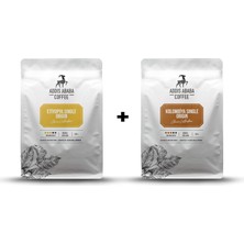 Tr Kolombiya ve Etiyopya Single Origin Avantajlı Paket (Öğütülmüş Espresso)