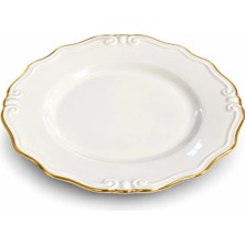Porser Tiffany Gold Servis Tabağı 24CM