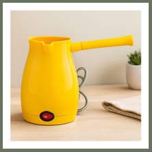 Bezos Elektrikli Türk Kahvesi Cezvesi 0.4l 1000W Çift Ağız - Sarı Bezos1