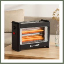 Bezos Elektrikli Şömine Isıtıcı Soba 1800W Bezos1
