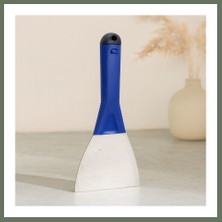 Bezos Metal Kazıma Spatulası 100 mm Kapaklı Plastik Saplı (No:10) Bezos1