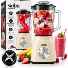 Futax Krem Turbo El Blender Seti Doğrayıcı - Mikser - Blender 600W 2 Kademe Hız 1.5lt Cam Hazne SHB-7516 (5690)