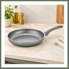 Bezos Granit Tava 22 cm Tek Saplı Bezos1