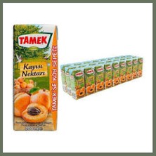 Bezos Tamek Kayısı Nektarı 200 ml (27 Adet) Bezos1