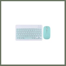 Bezos KYB71 Kablosuz Türkçe Q Klavye Mouse Set - Açık Yeşil Bezos1