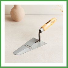 Soi Home Çelik Sıva Mala 22 cm Ahşap Saplı Soı