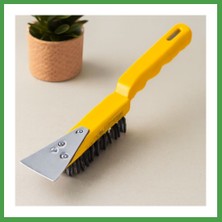 Soi Home Çelik Tel Fırça ve Metal Kazıma Spatula 270 mm 2in1 Soı