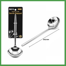 Soi Home Krom Metal Servis Kepçe 24.5 cm Soı