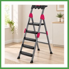 Soi Home 4+1 Basamaklı Metal Merdiven 150 kg Soı