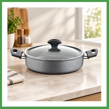 Soi Home Granit Basık Karnıyarık Tencere 24 cm Soı
