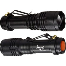 Tr AB58 2000W Metal Mini LED El Feneri Zoom ve Selektörlü