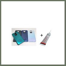 Bezos Redmi Note 9 Arka Batarya Pil Kapağı Siyah (B7000 Bezos1
