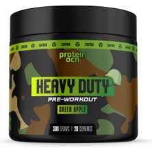 Heavy Duty Preworkout Yeşil Elma 300G 20 Servis