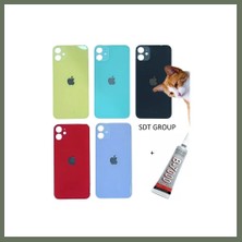 Bezos iPhone 11 Uyumlu Arka Batarya Pil Kapağı Sarı (B7000 15 M Bezos1