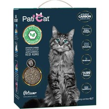 Active Carbon Topaklanan Bentonit Kedi Kumu 6 Lt