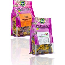 Tr Beyorganik Organik Sebzeli Makarna Seti 2*li (Organik Boru Makarna/sebzeli Burgu Makarna 240GR)